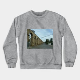 Roman Aqueduct Crewneck Sweatshirt